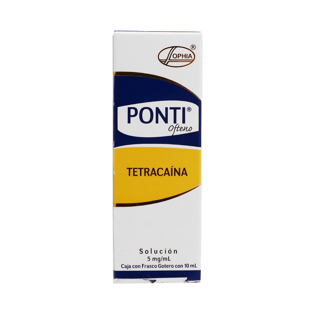 PONTI 5 MG/ML  SOL OFT C/10 ML