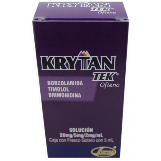 KRYTANTEK 20 MG/5 MG/ 2 MG/ ML SOL OFT 5 ML