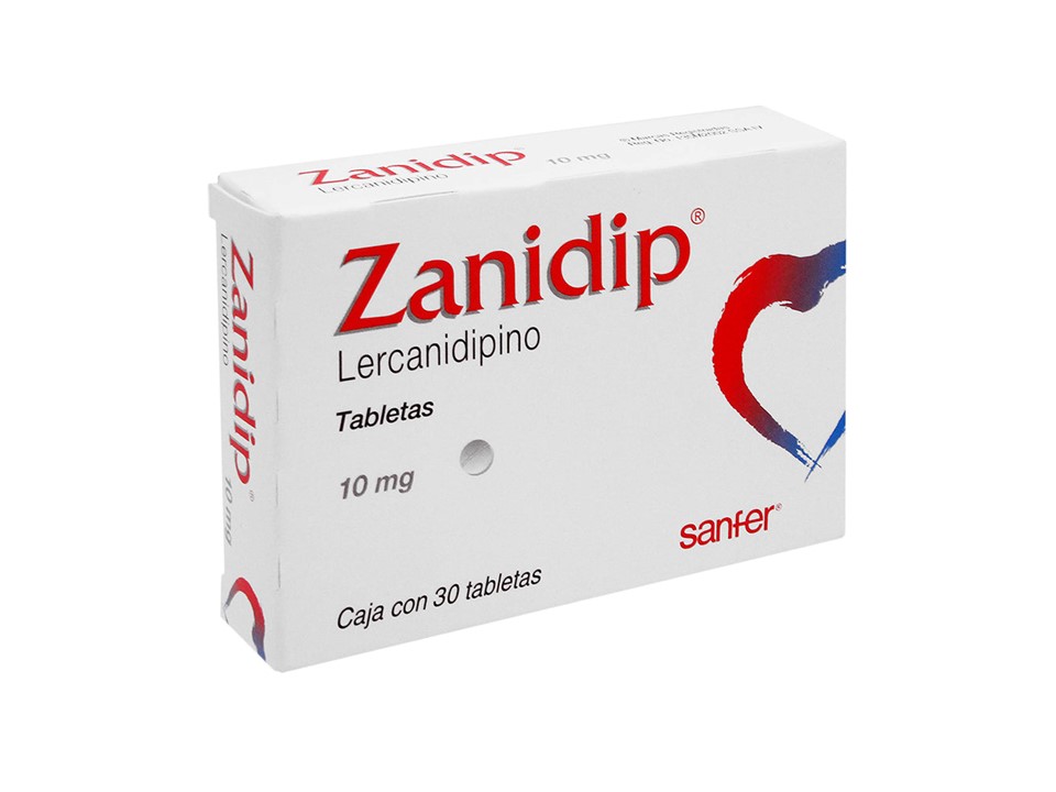 ZANIDIP 10 MG C/30 T