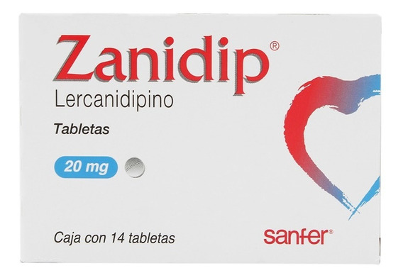 ZANIDIP 20 MG C/14 T