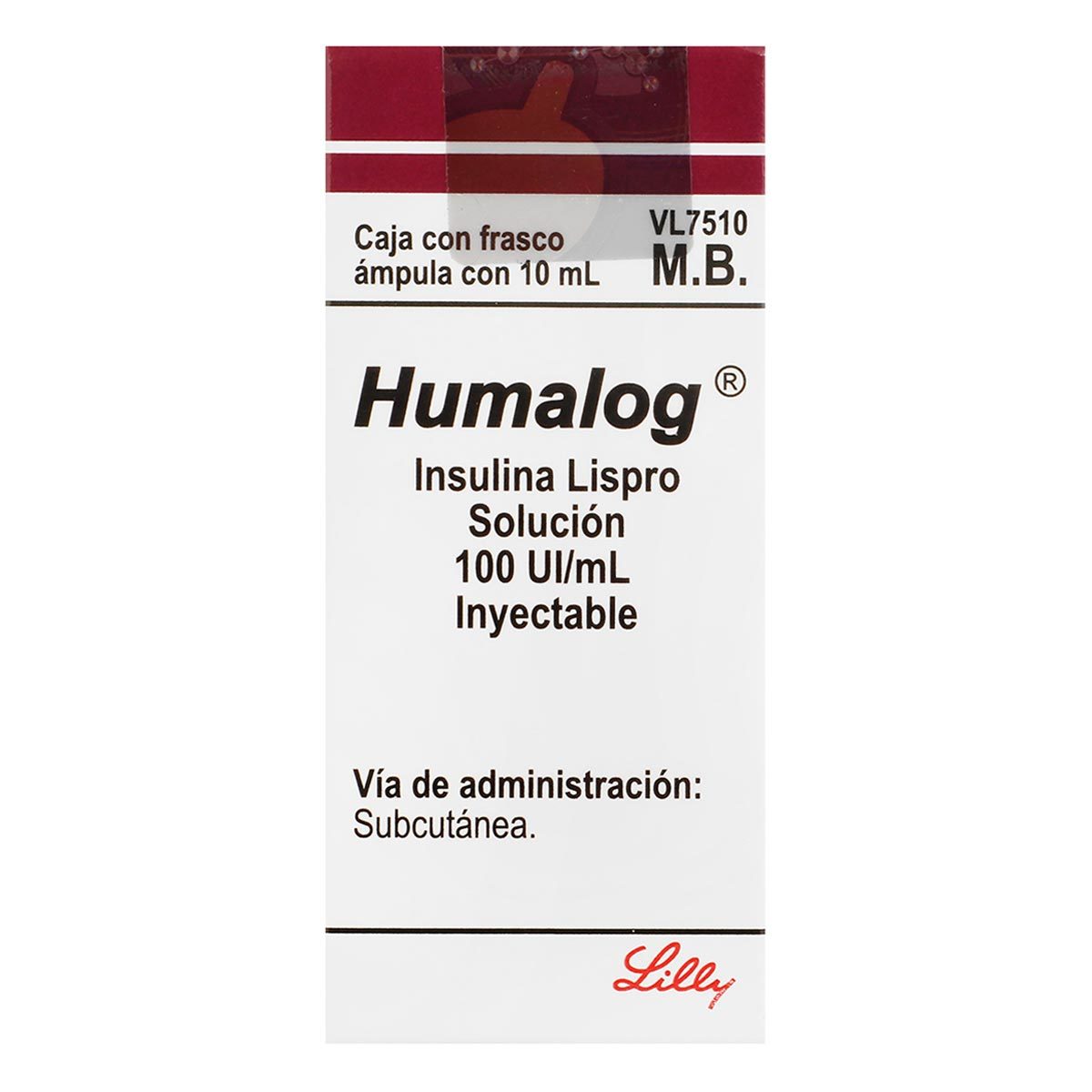 HUMALOG 100UI FCO.AMP.10ML.