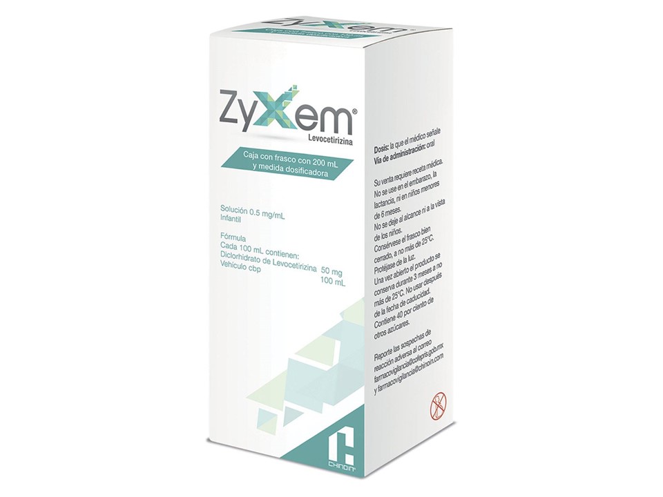 ZYXEM INFANTIL 0.5 MG/ML  SOL  200ML