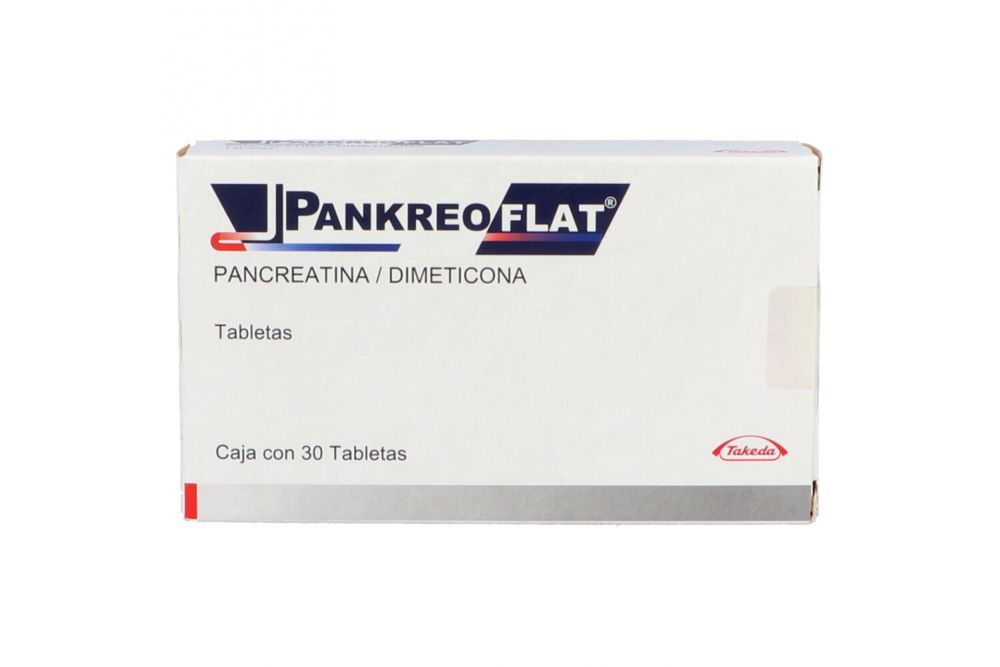 PANKREOFLAT 80 MG GRAG 30