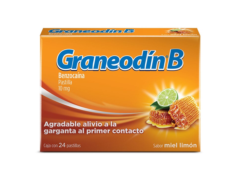 GRANEODIN B MIEL LIMON C/24 TAB