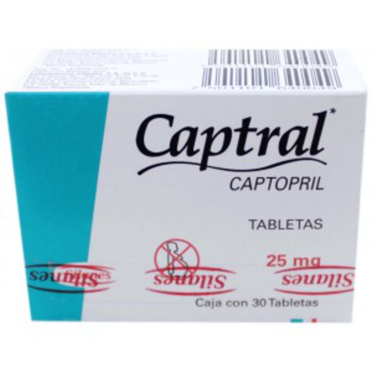 CAPTRAL 25 MG C/30 T