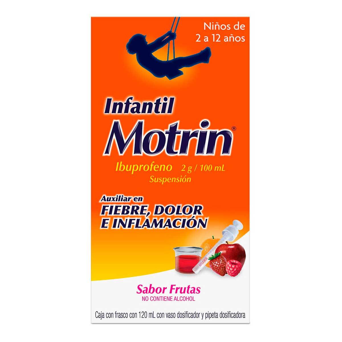 MOTRIN 120 ML SOL FRUTA INF