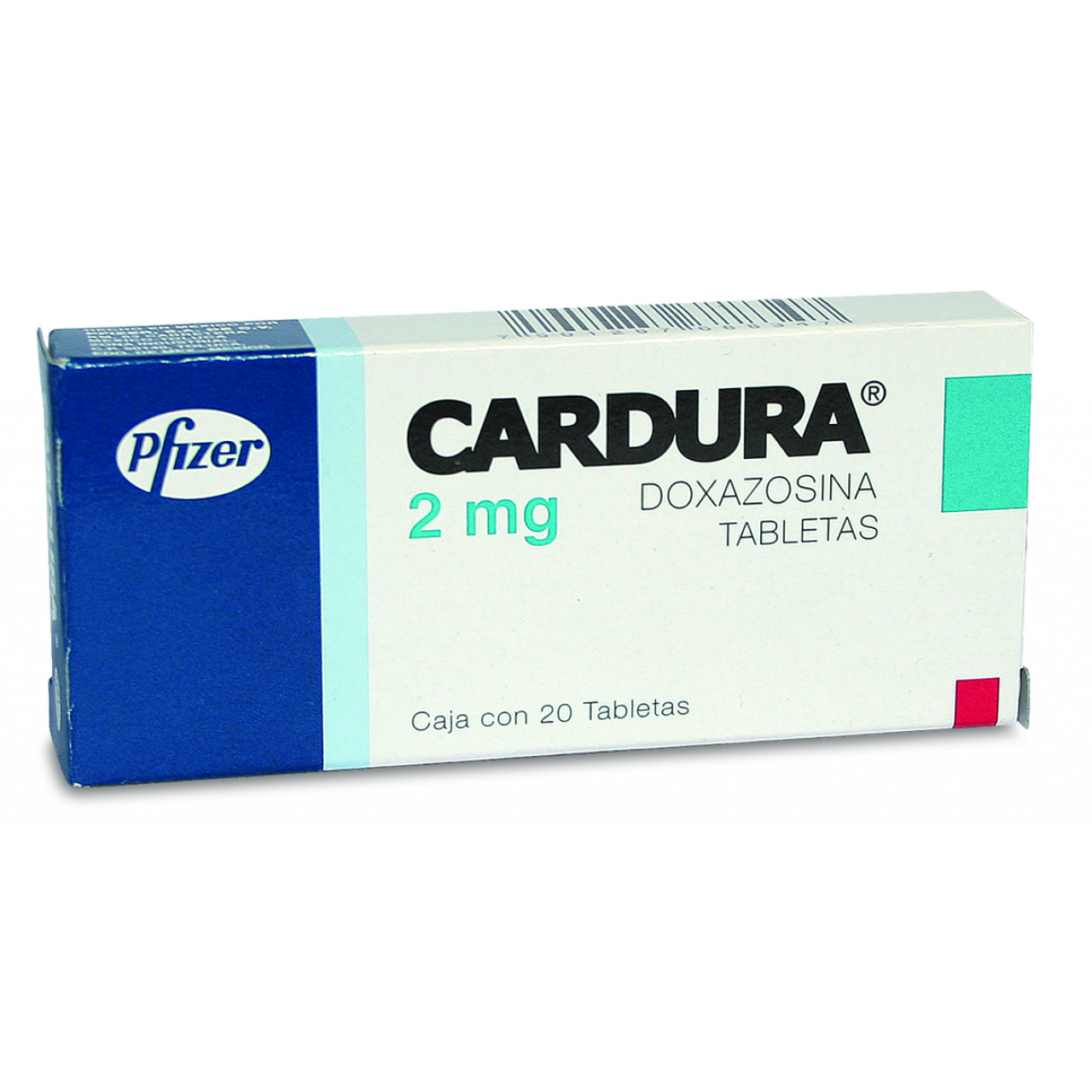 CARDURA 2 MG C/20 T