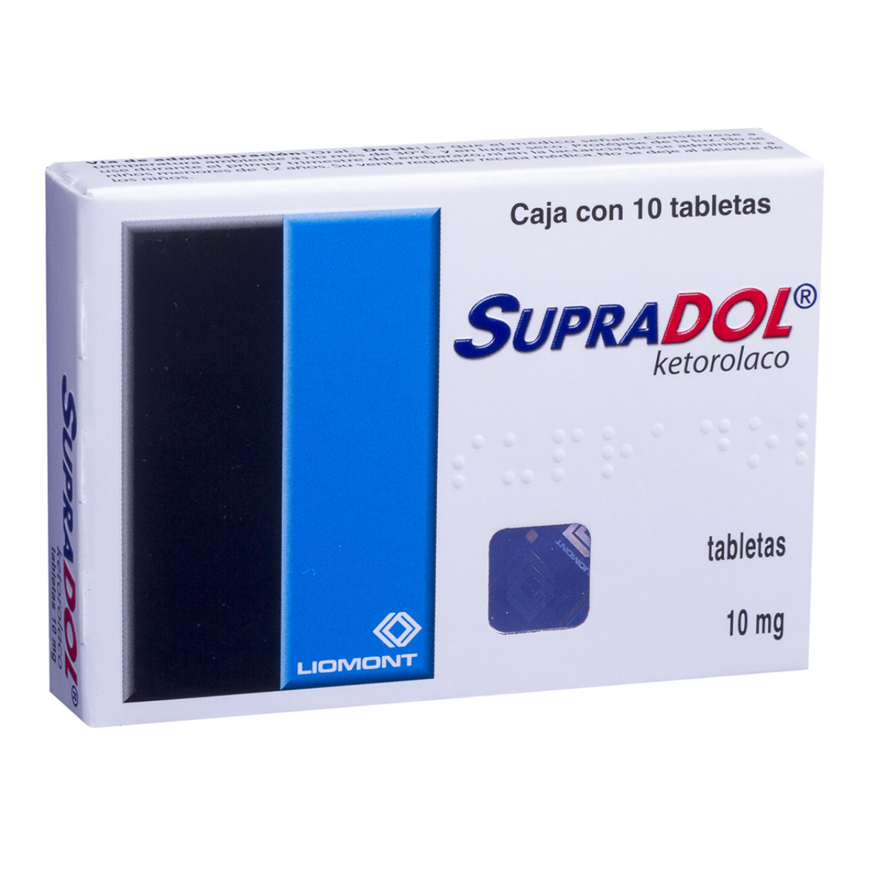 SUPRADOL 10 MG C/10 T