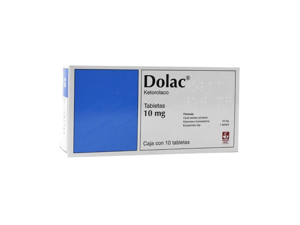 DOLAC 10 MG C/10 T