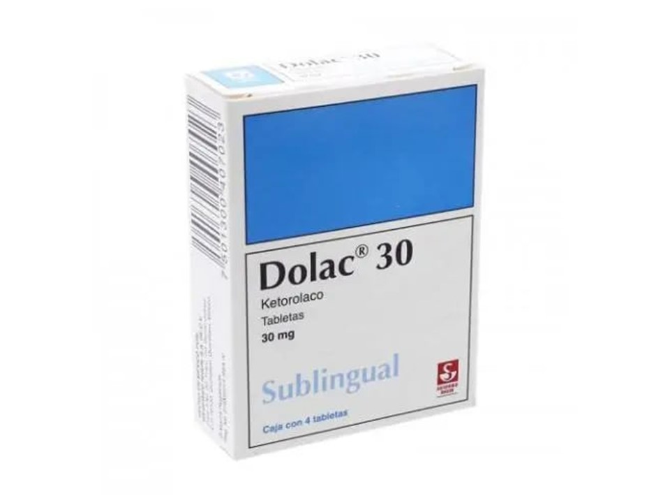 DOLAC 30 MG C/4 T SUBLINGUAL