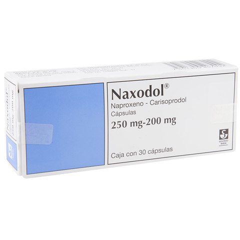 NAXODOL 250 MG C/30 CAP