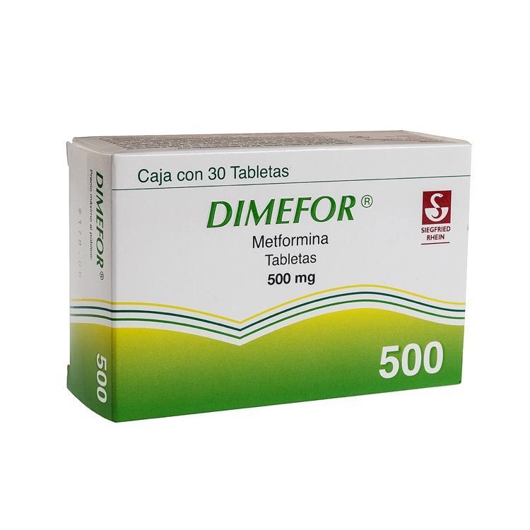 DIMEFOR 500 MG C/30 T