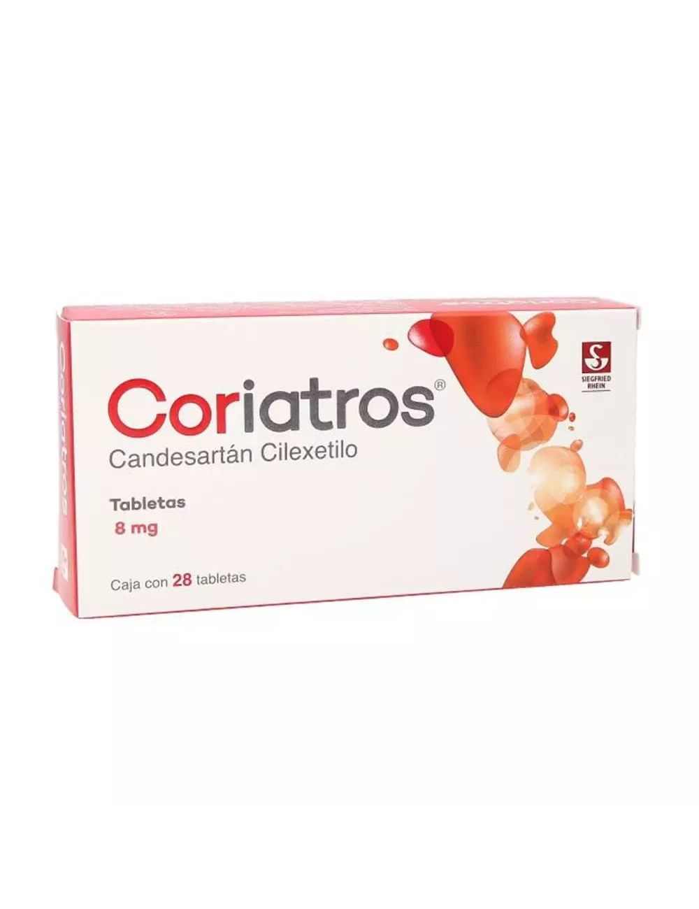 CORIATROS 8MG C/28 TAB