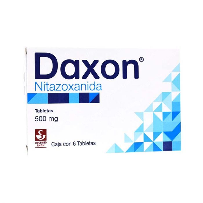 DAXON NITAZOXANIDA 500MG C/6 TABS