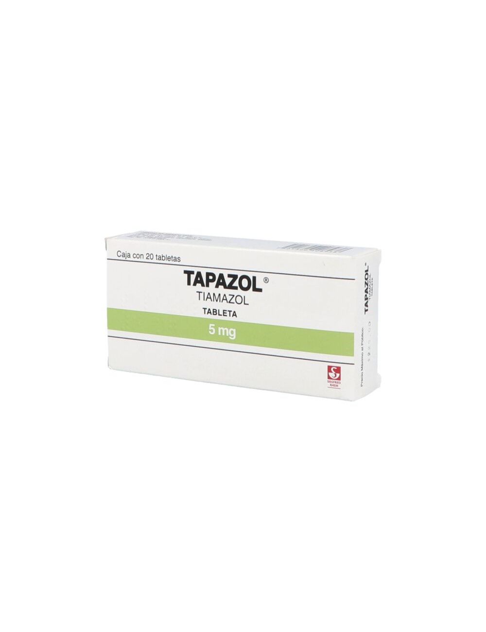 TAPAZOL 5 MG C/20 T