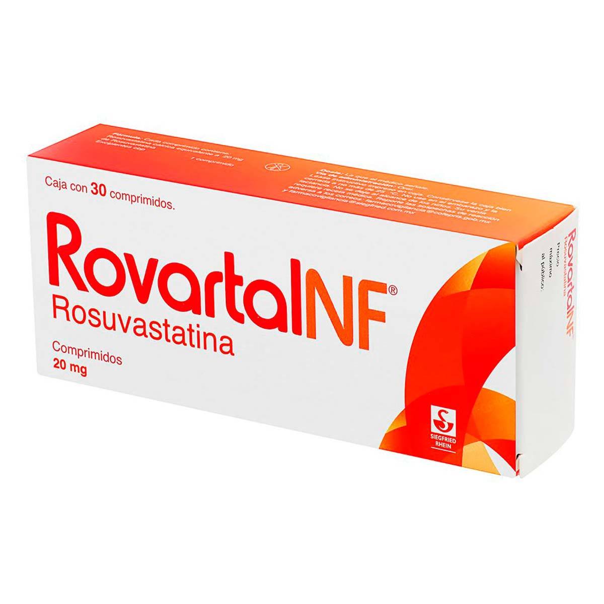 ROVARTAL NF 20 MG C/30 COMP 