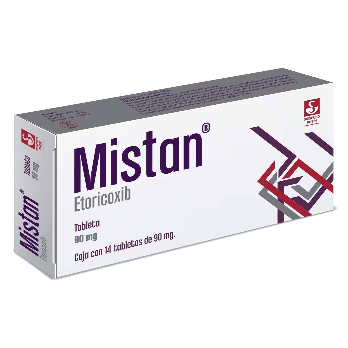 MISTAN 90 MG C/14 T