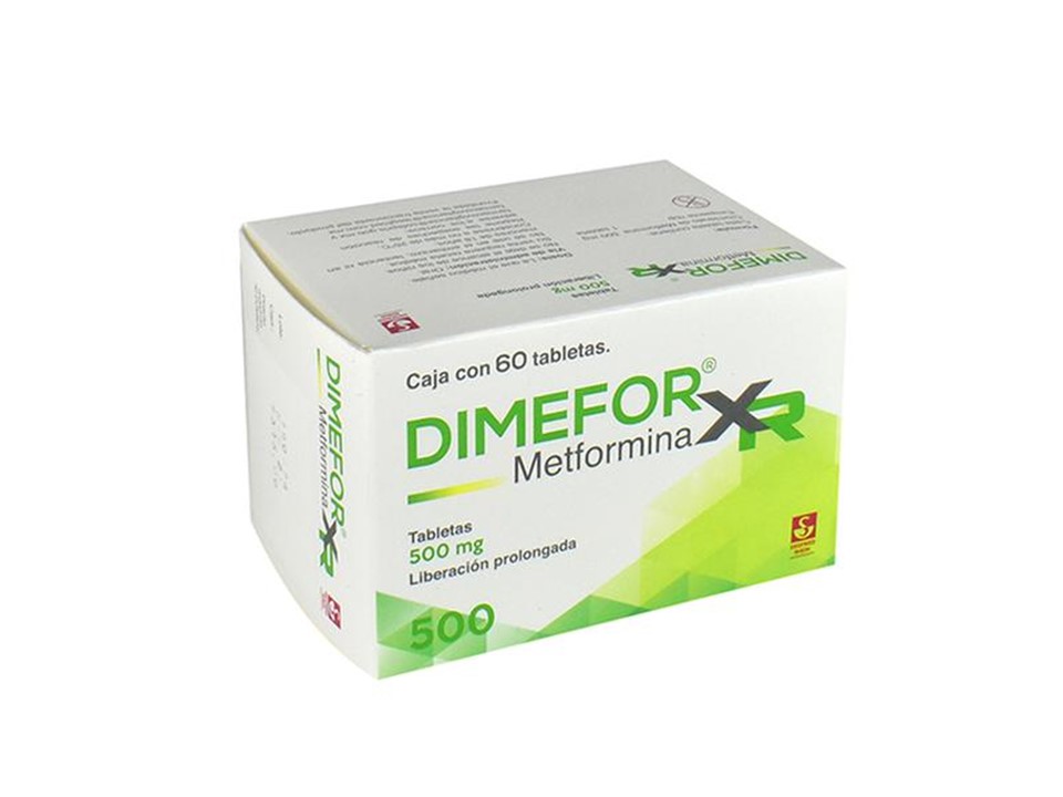 DIMEFOR XR 500 MG C/60 T (LIB. PROL.)