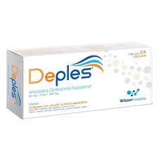 DEPLES 50/3/300MG C/24