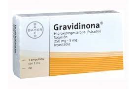 GRAVIDINONA 250MG SOL. INY.