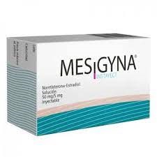 MESIGYNA 50MG/5MG C/1 AMP 1ML