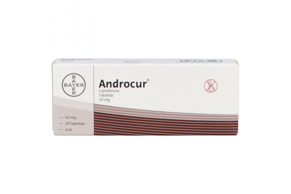 ANDROCUR 50 MG C/20 T