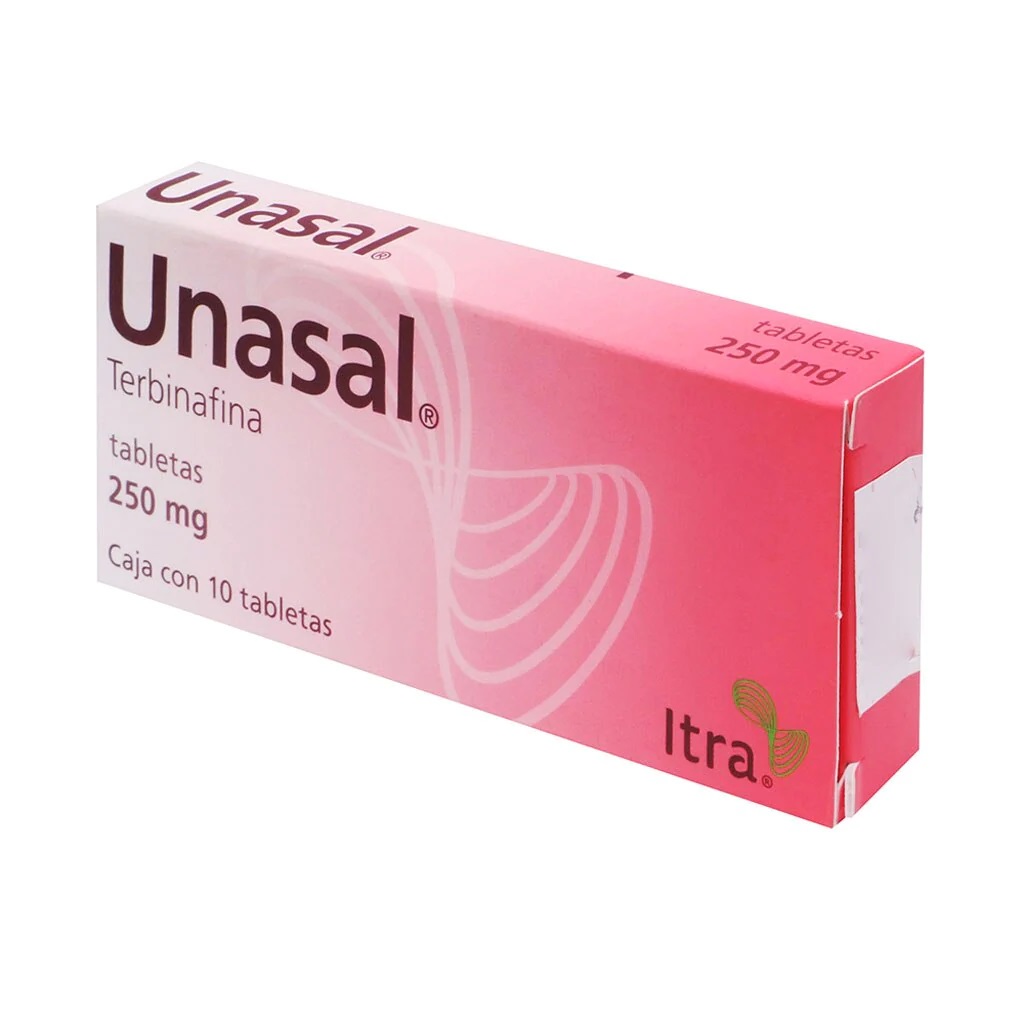 UNASAL 250 MG C/10 T