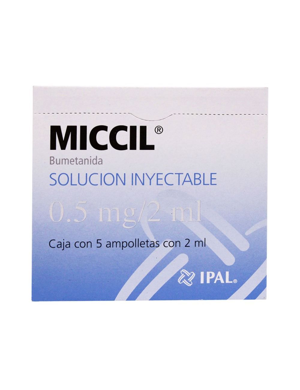 MICCIL 0.5MG 2ML C/5 AMP.