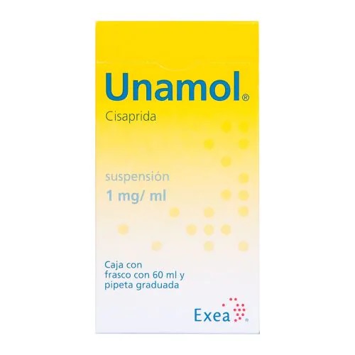 UNAMOL 1MG/ML 60ML FCO. SUSP