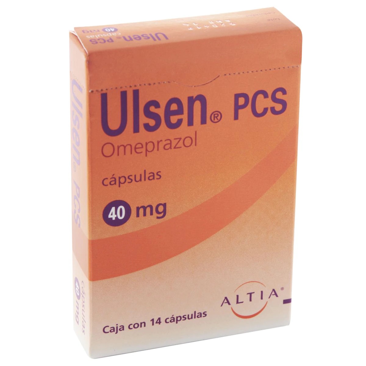 ULSEN PCS 40MG C/14 TABS