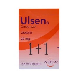 ULSEN 20MG C/7 CAPS. 1+1