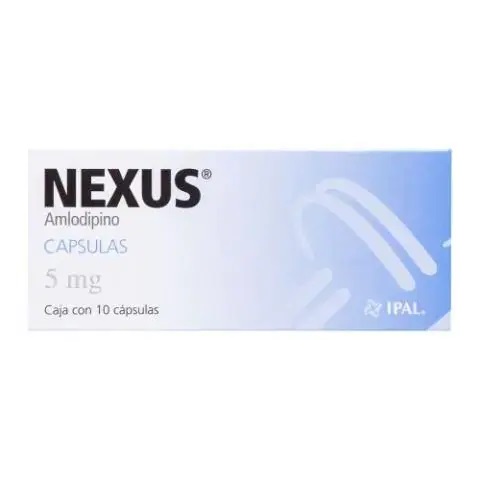 NEXUS 5 MG C/10 CAP