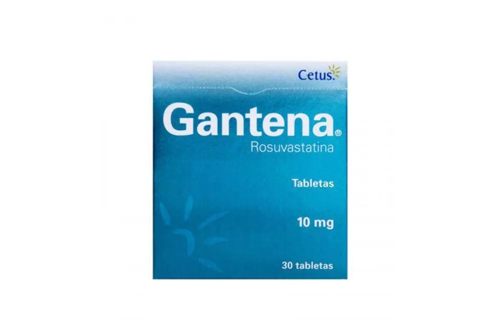 GANTENA 10 MG  C/30 T