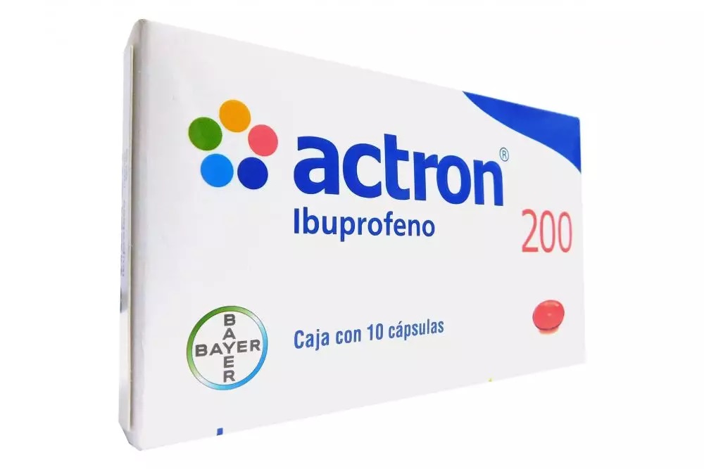 ACTRON 200 MG C/10 CAP