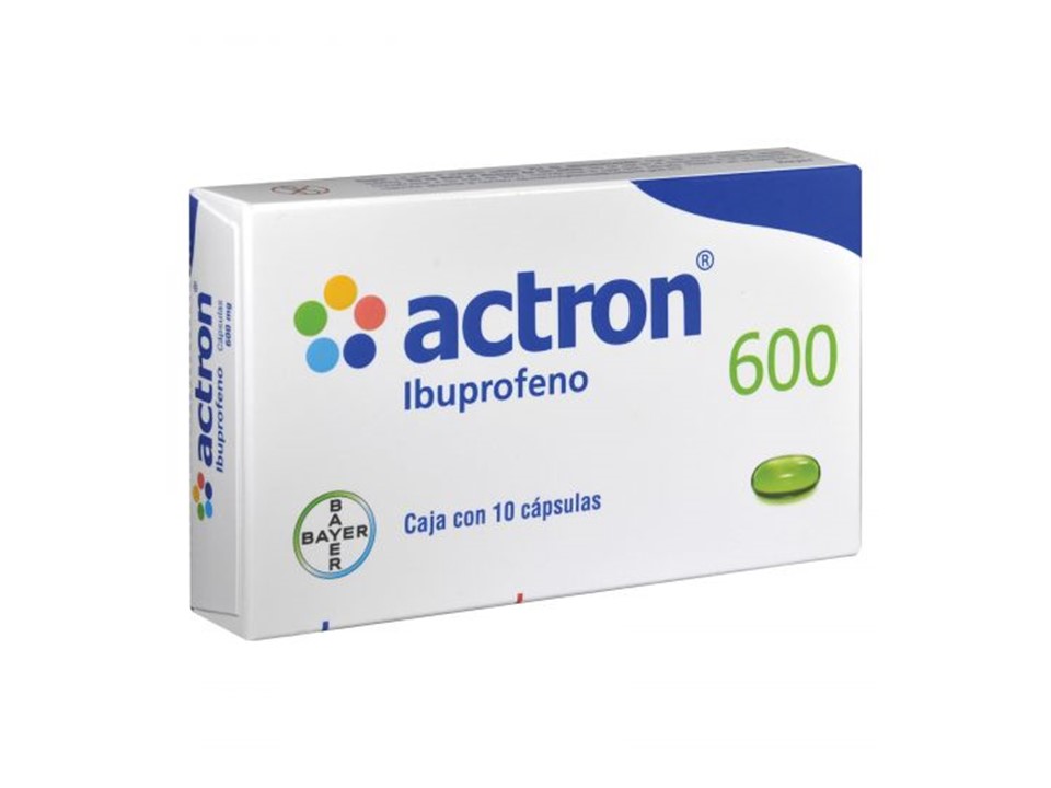 ACTRON 600 MG C/10 CAP