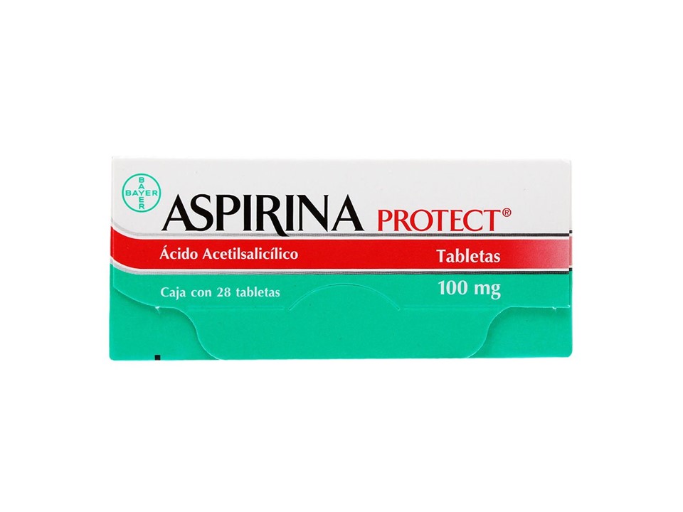 ASPIRINA PROTEC 100 MG C/28 T