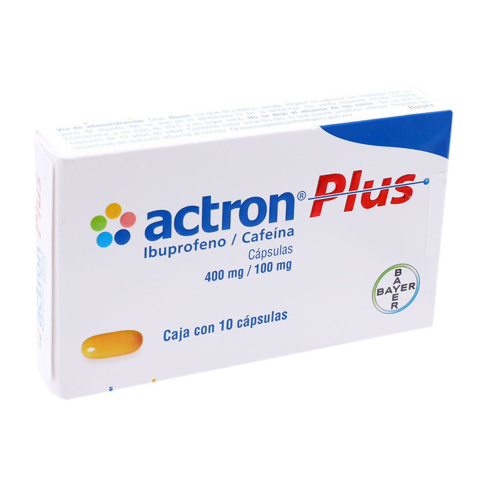 ACTRON PLUS 400 MG C/10 CAP