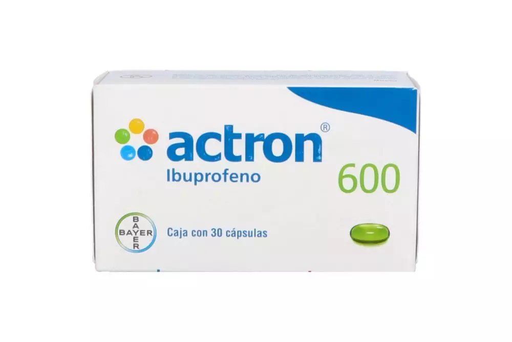 ACTRON 600 MG C/30 CAP