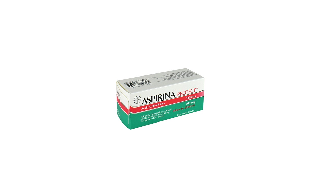 ASPIRINA PROTEC C/84 TABS 100MG LIM