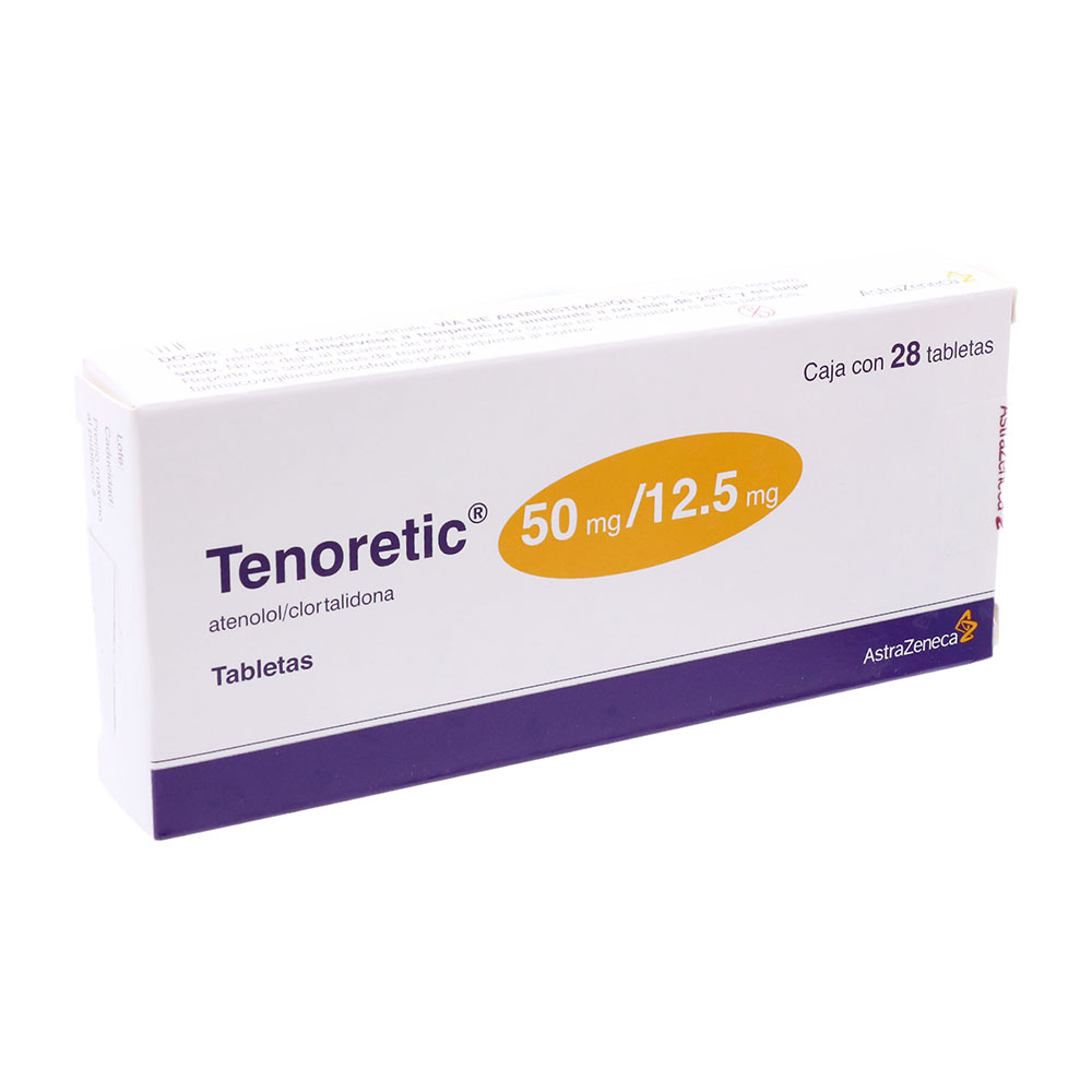 TENORETIC 50 MG/12.5  C/20 T