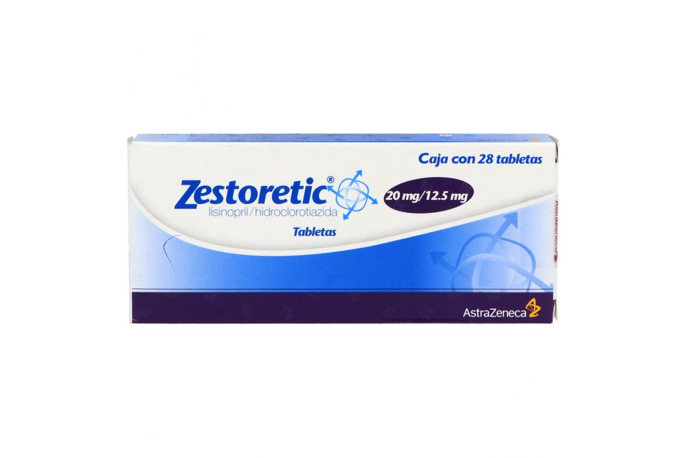 ZESTORETIC 20 MG/12.5 MG C/28 T