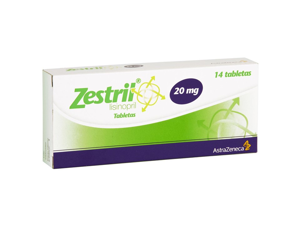 ZESTRIL 20 MG C/14 T