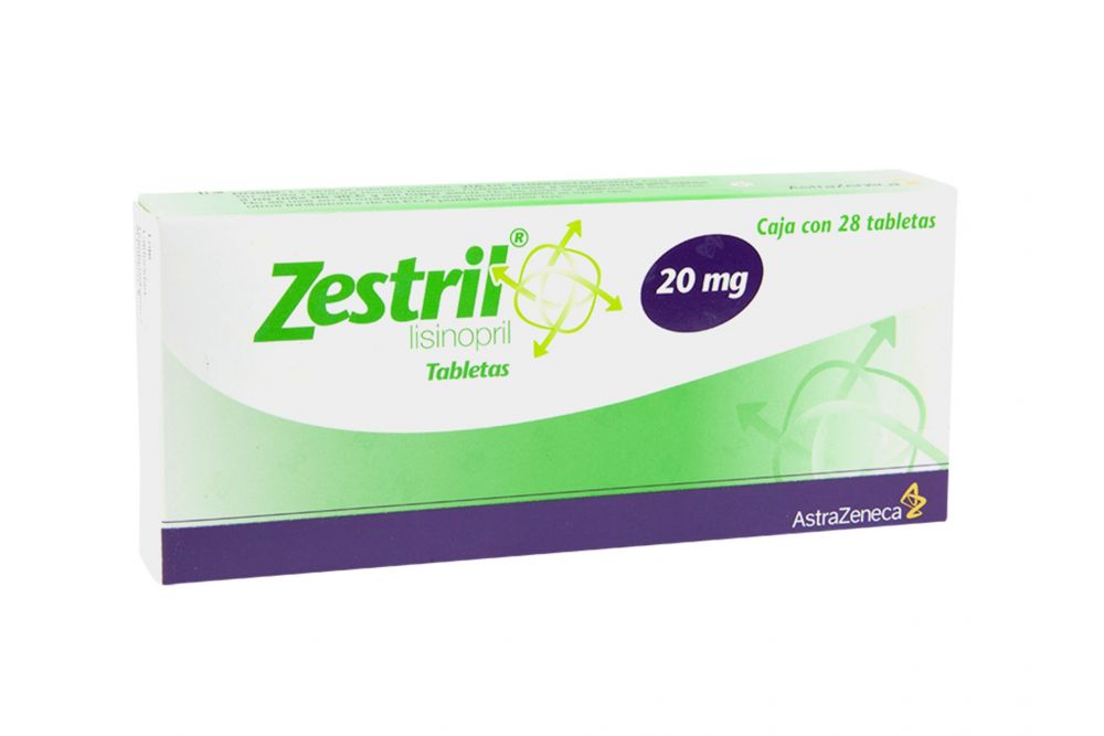 ZESTRIL 20 MG C/28 T