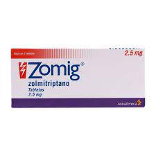 ZOMIG 2.5MG C/2 TAB