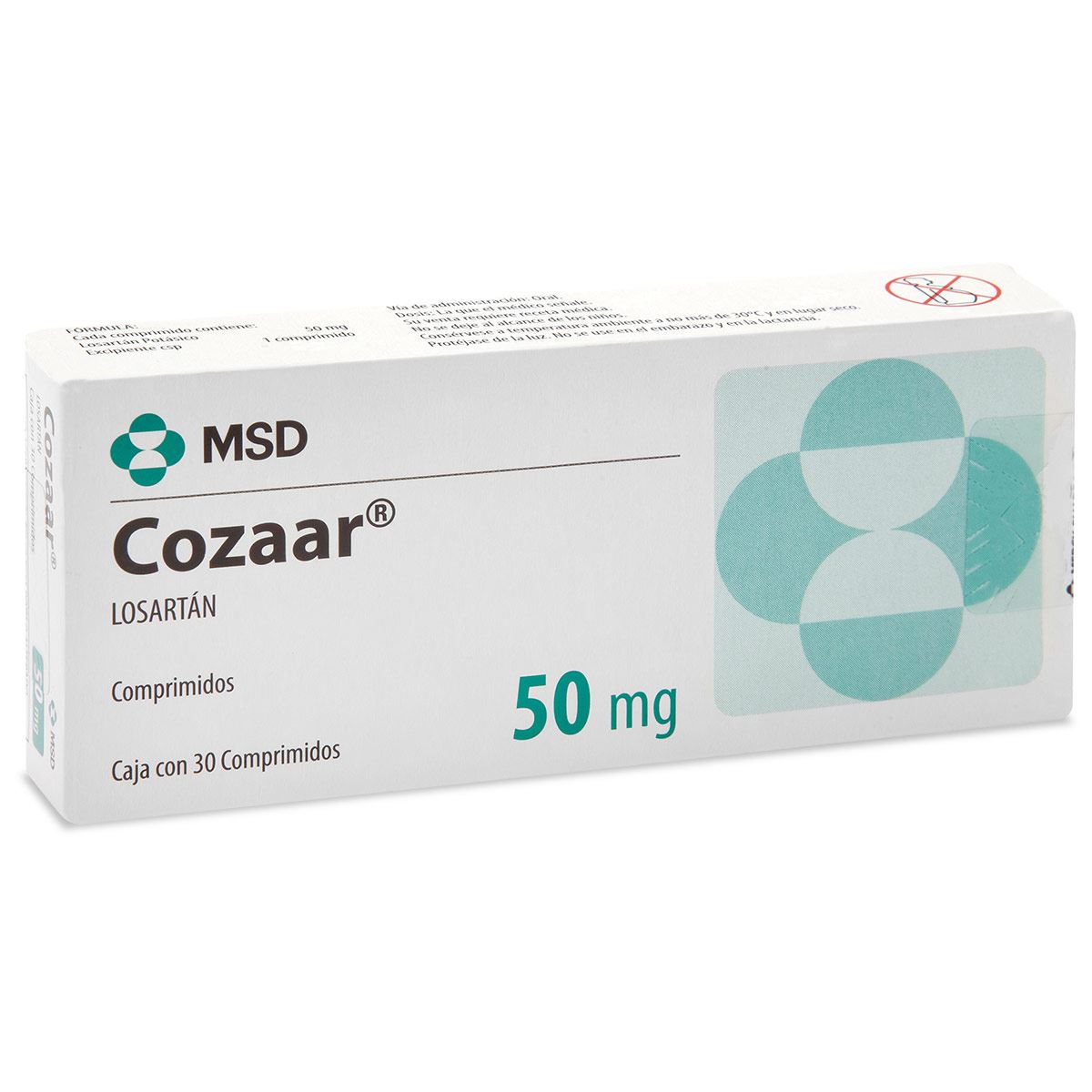 COZAAR 50 MG C/30 COMP