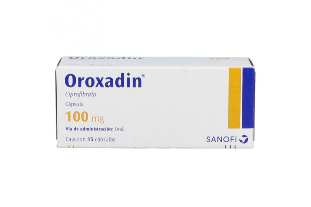 OROXADIN 100 MG C/15 CAP