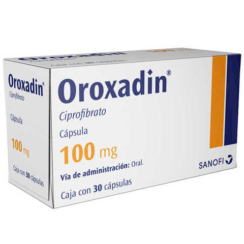 OROXADIN 100 MG C/30 CAP