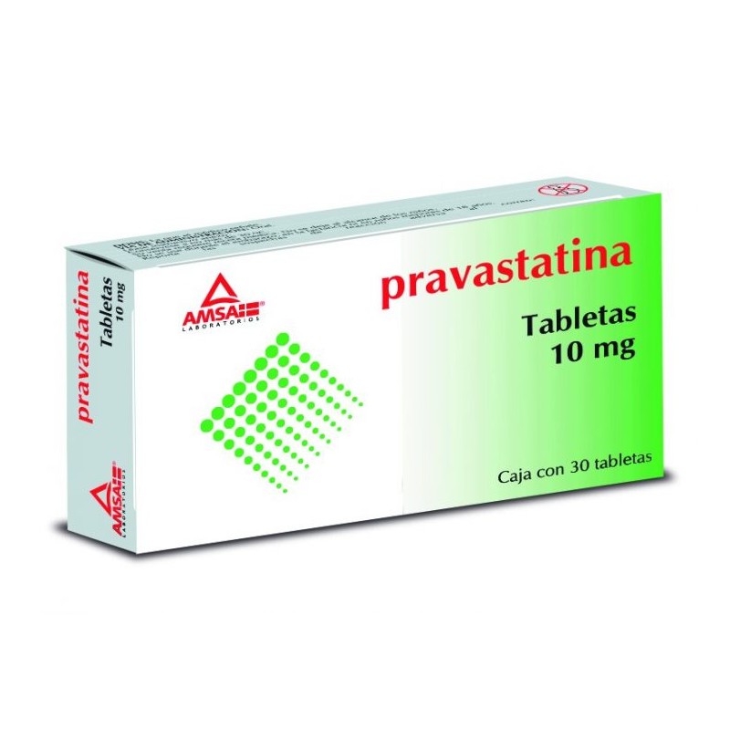 PRAVASTATINA AMSA 10 MG C/30 T