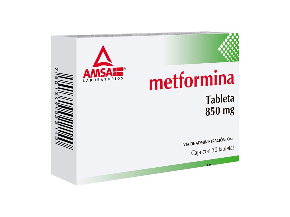 METFORMINA AMSA 850 MG C/30 T