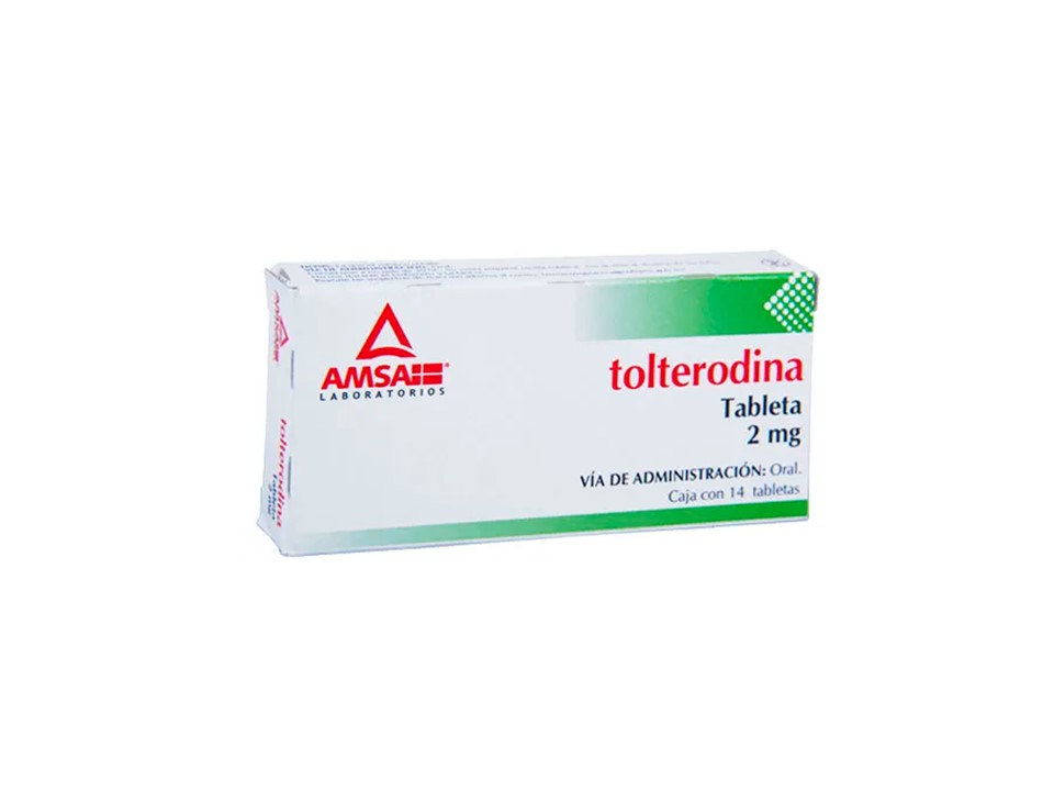 TOLTERODINA 2MG C/14TAB